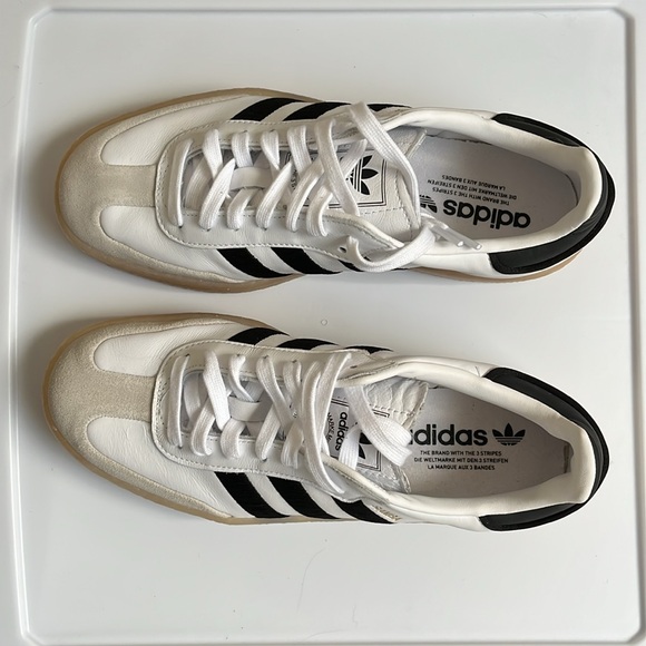 Adidas Samba White and Black Sneakers - Picture 2 of 4